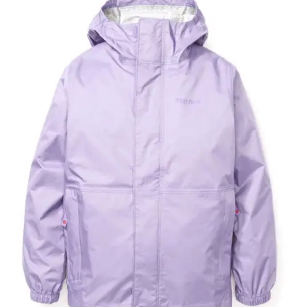 Marmot Kids PreCip Eco Jacket in Paisley Purple